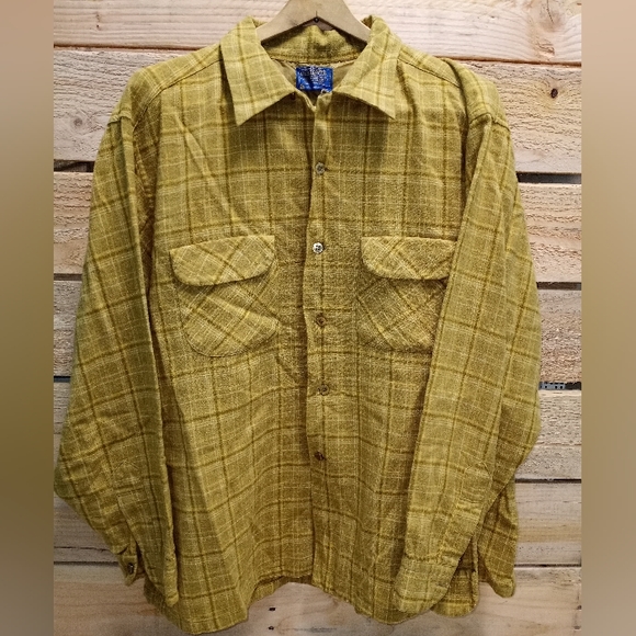 Pendleton Shirts Pendleton 96s Vintage Wool Button Down Poshmark